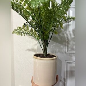 Faux fern plant in pot arrangement - Threshold